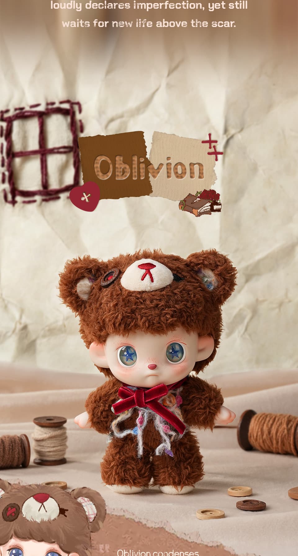 ANMOO The Lost Doll series Plush pendant 产品详情图 9 - TNT SPACE